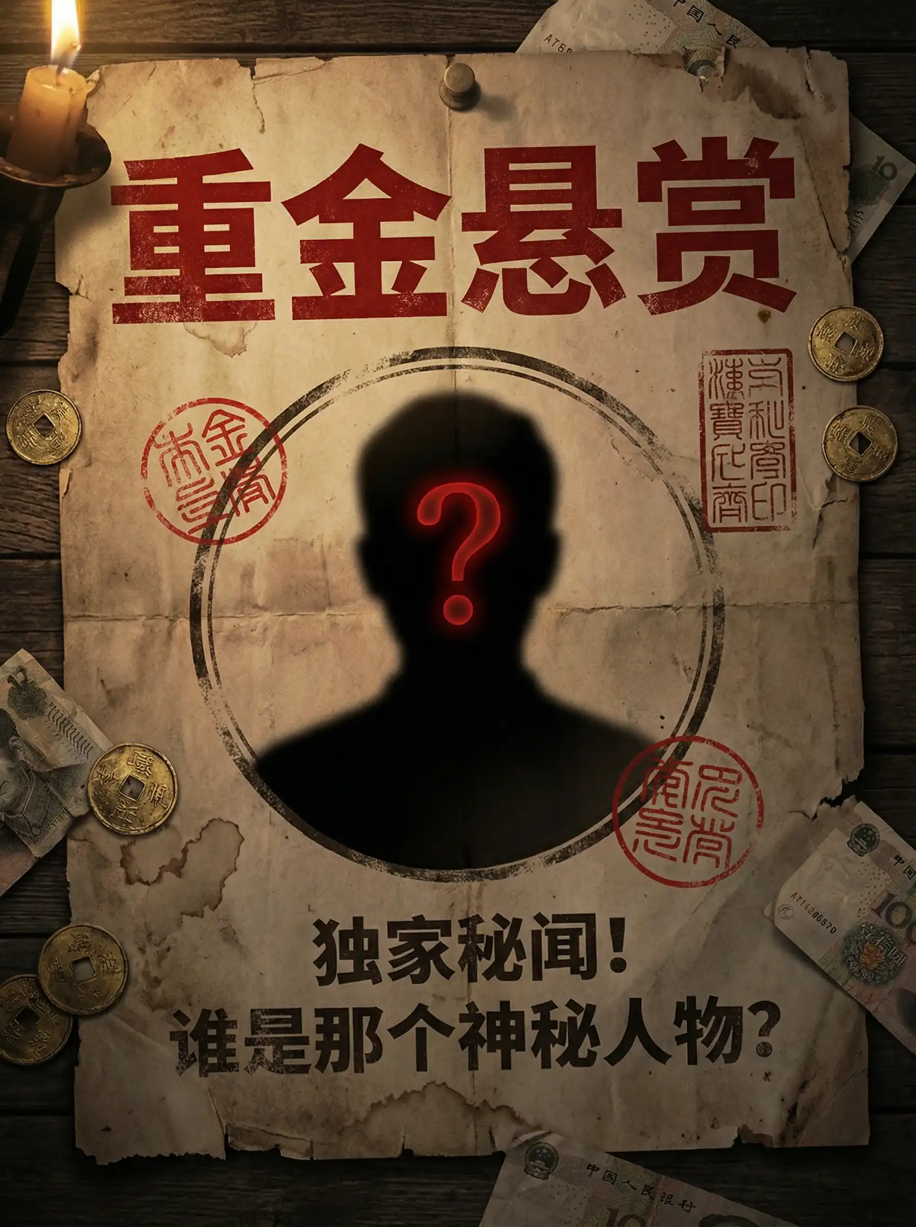 字母圈 - 重金悬赏线索征集令